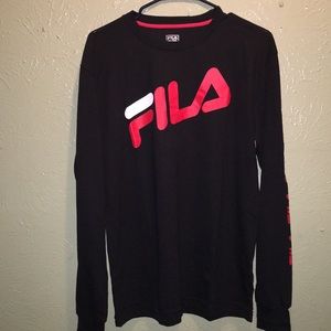 Fila graphic long sleeve t-shirt